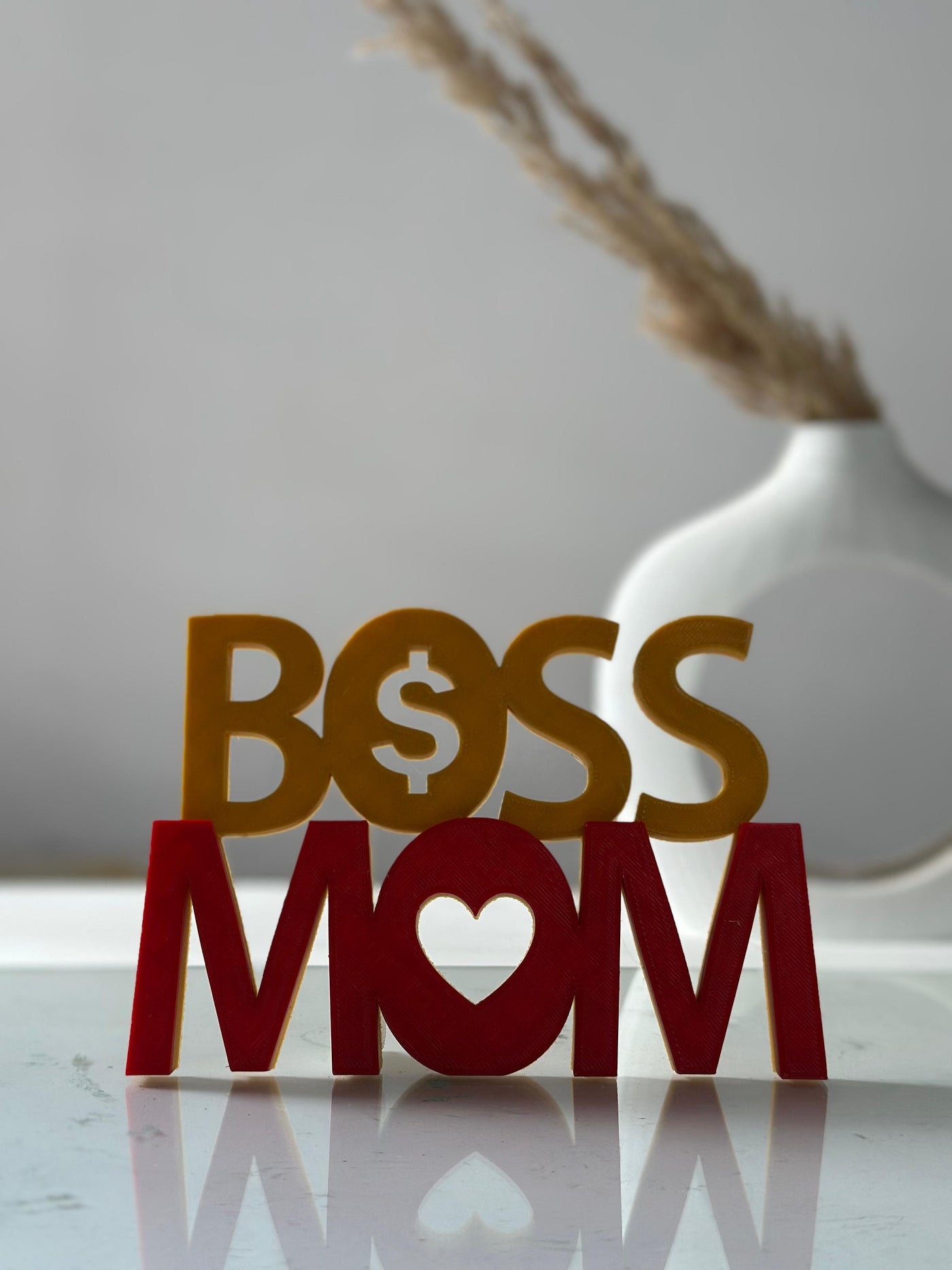 Red & Yellow Boss Mom