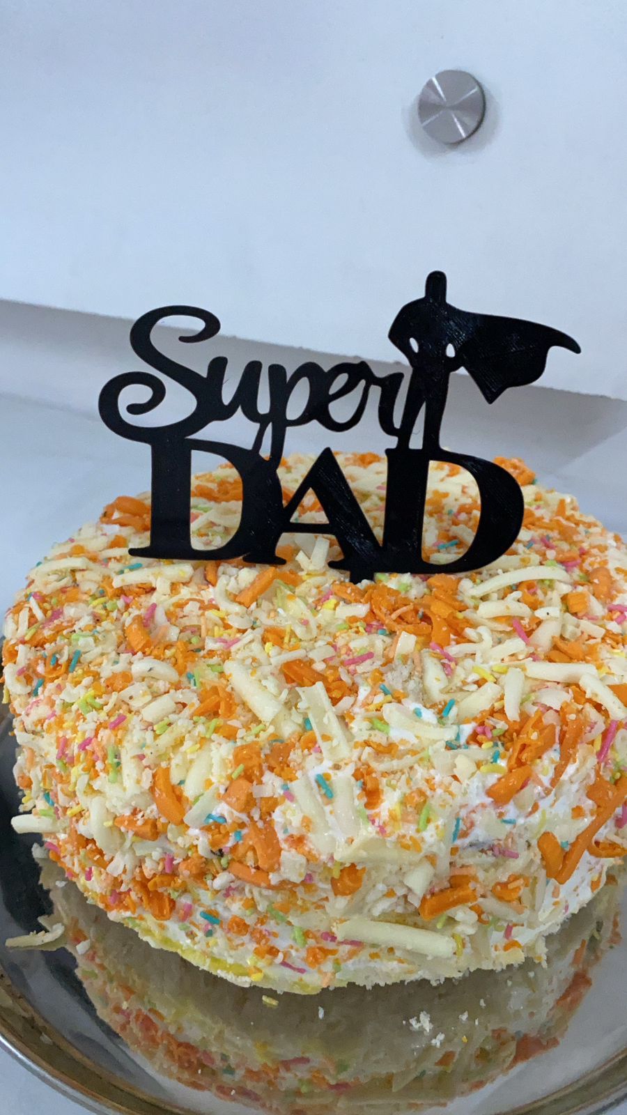 Super Dad Cake Toppers