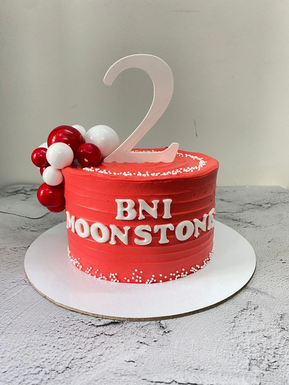 Numeral customised Cake Toppers